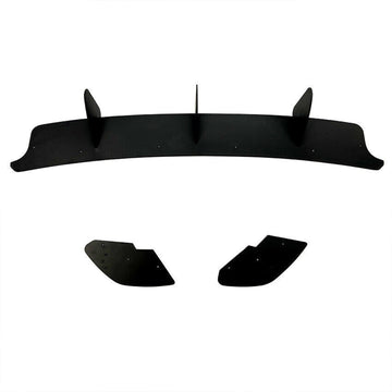Rear Diffuser For 10-14 VW Golf 6 MK6 GTI 3 Fin Valance Spoiler